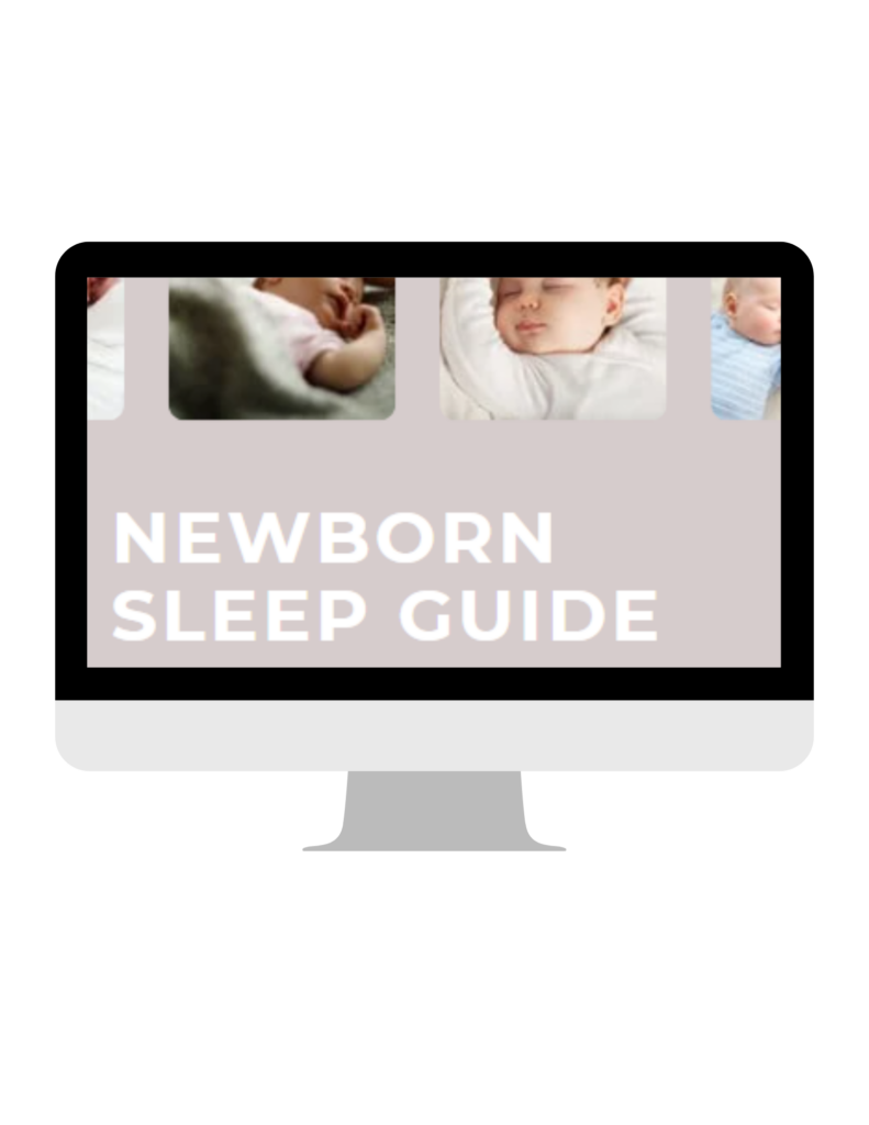 newborn sleep guide e book